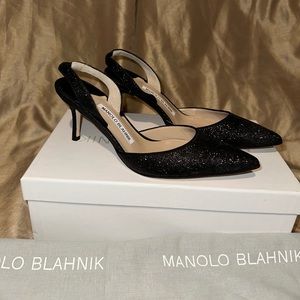 Manolo Blahnik slingback pumps